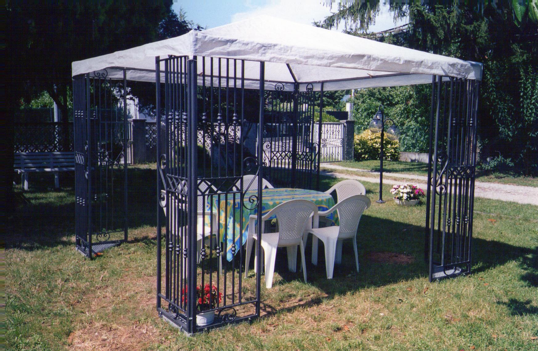 gazebo da girdino modello lusso